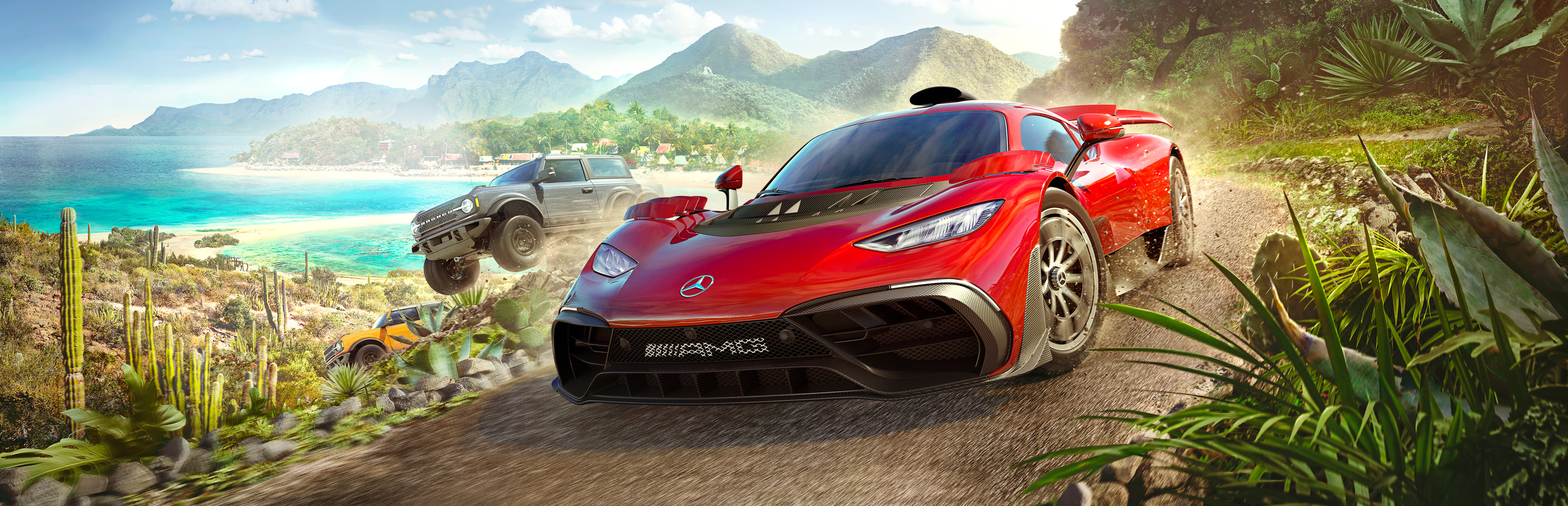 Побережье и горы Японии в Forza Horizon